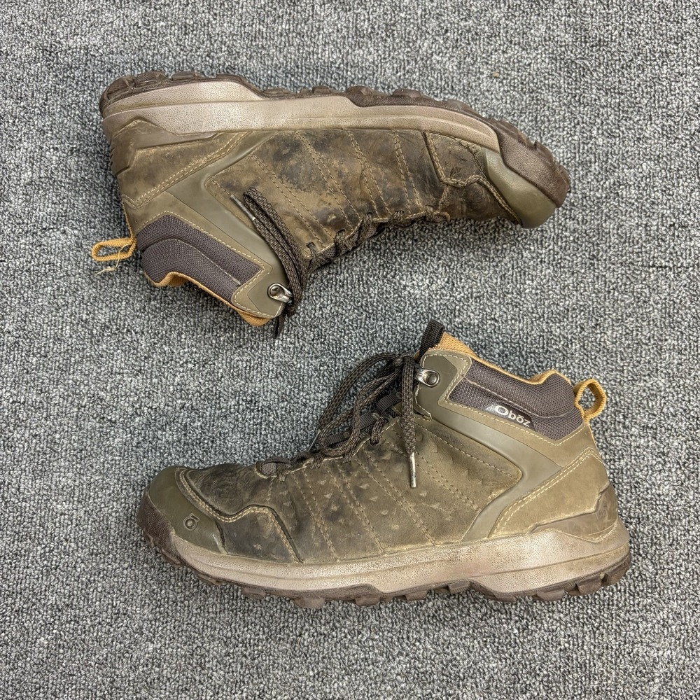 Oboz - Sypes‎ Mid B-Dry - Cedar Brown - Men's Hiking Outdoor Shoes Size 9.5